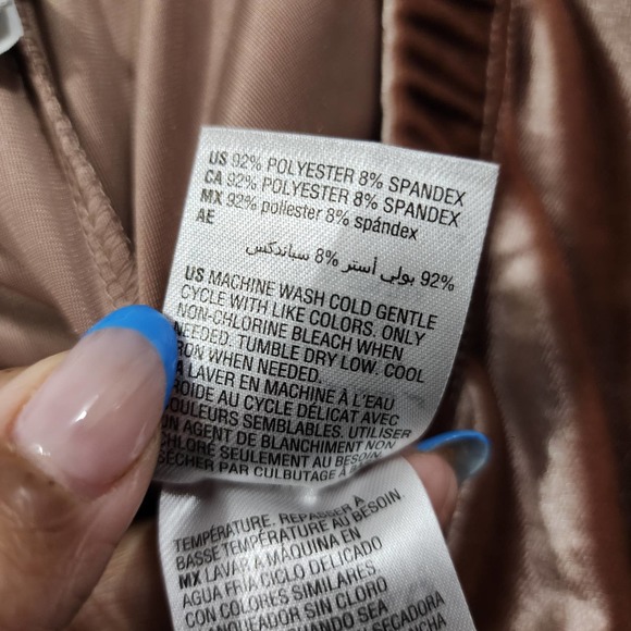 Jenni Velvet Lounge Jogger Pants in Mauve Women's Size XXL Elastic Waist Stretch - Picture 11 of 14